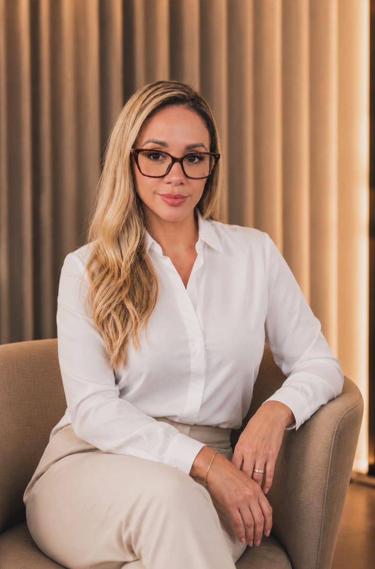 Priscila Santos, gestão e atendimento da Santos Advocacia e Consultoria Jurídica